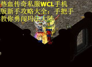 热血传奇私服WCL手机版新手攻略大全：手把手教你勇闯玛法大陆