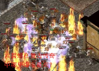 紫碧螺在复古传奇中哪里爆率最高? 紫碧螺在复古传奇中哪里爆率最高?