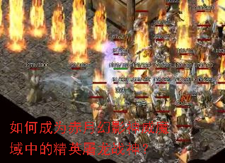 如何成为赤月幻影神威魔域中的精英屠龙战神? 如何成为赤月幻影神威魔域中的精英屠龙战神?