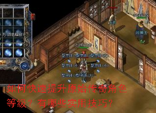 如何快速提升原始传奇角色等级?有哪些实用技巧? 如何快速提升原始传奇角色等级?有哪些实用技巧?
