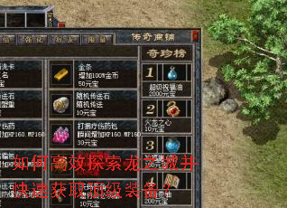 如何高效探索龙之城并快速获取顶级装备? 如何高效探索龙之城并快速获取顶级装备?