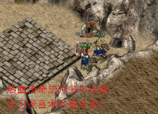 热血传奇法师多少级能学习圣言术和暴牙术? 热血传奇法师多少级能学习圣言术和暴牙术?