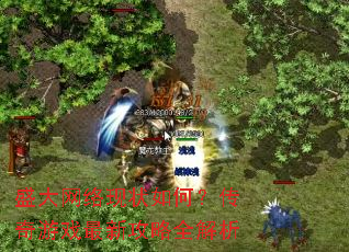 盛大网络现状如何?传奇游戏最新攻略全解析 盛大网络现状如何?传奇游戏最新攻略全解析