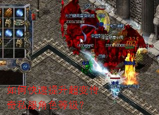 如何快速提升超变传奇私服角色等级? 如何快速提升超变传奇私服角色等级?
