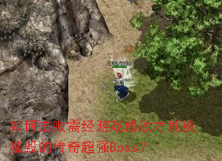 如何击败需经游戏修改才能被摧毁的传奇超强Boss? 如何击败需经游戏修改才能被摧毁的传奇超强Boss?